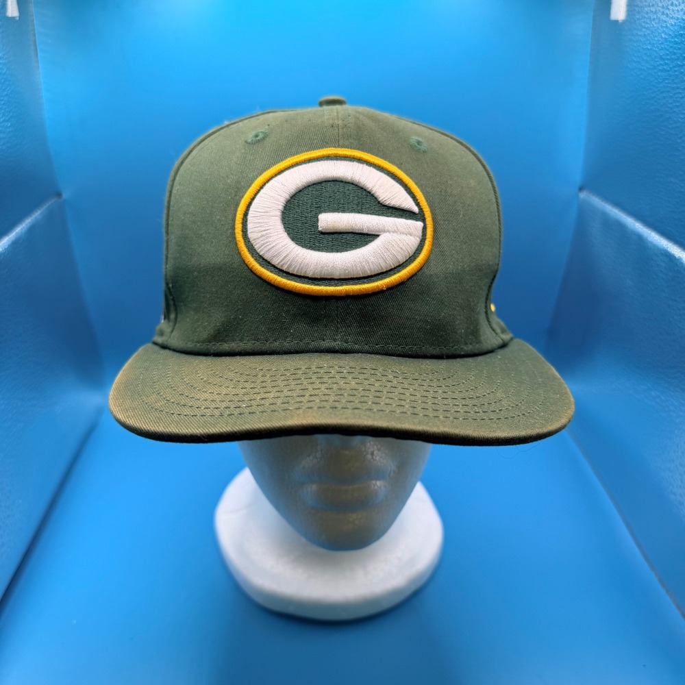 Green Bay Packers New Era 9FIFTY Snapback Hat Green NFL Medium-Large Cap